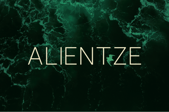 Alientze Font: Modern Typography for Crafters