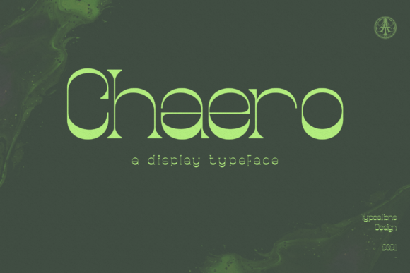 Chaero: A Modern Serif Font for Web Design