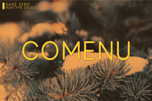 Comenu: A Modern Sans Serif for Real Projects