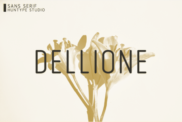 Dellione: A Modern Sans Serif for Web Design