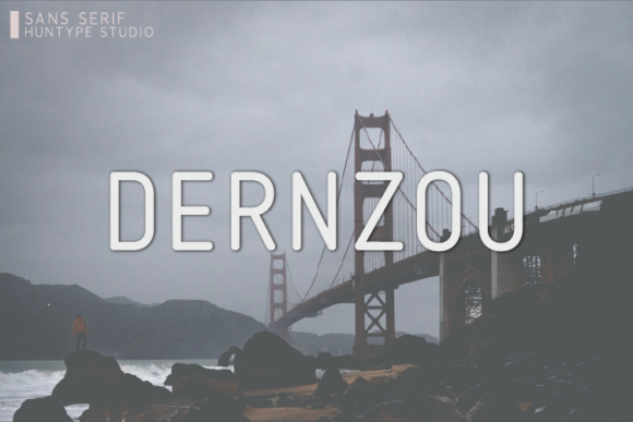 Dernzou: A Modern Font for Professional Branding