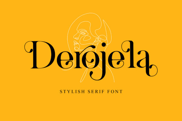 Derojela Font: Elegant Serif for Editorial Design