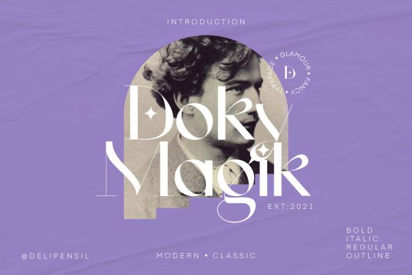 Doky Magik: A Font for Business Elegance