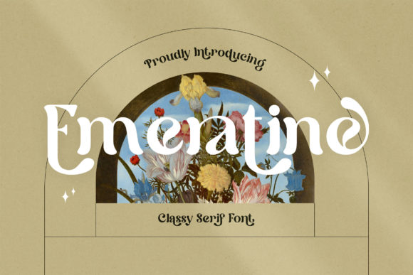 Emeratine: A Classy Serif for Creative Projects