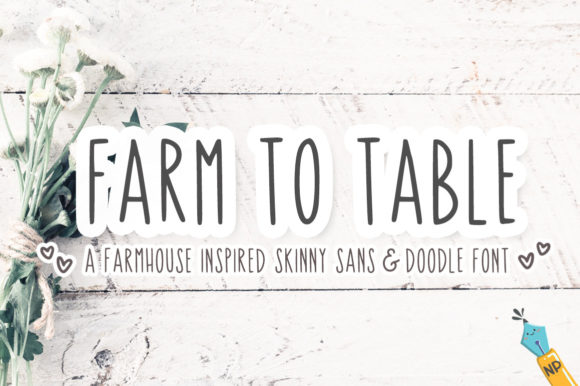 Farm to Table Font Review