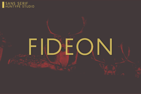 Fideon Font: Modern & Versatile
