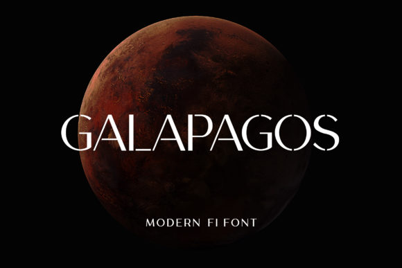 Galapagos: A Sci-Fi Sans Serif for Modern Design