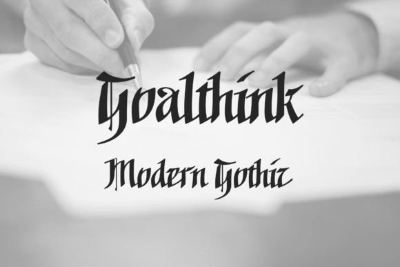 Goalthink Font: Bold and Elegant
