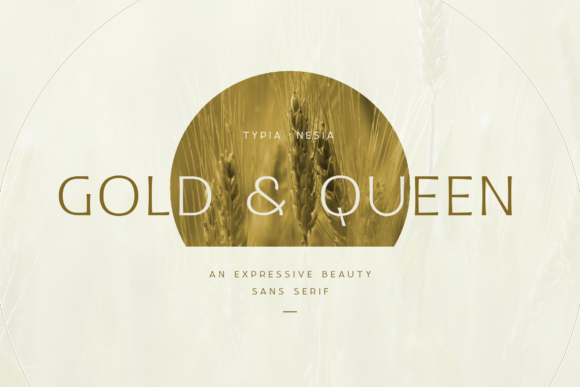 Gold and Queen Font Review