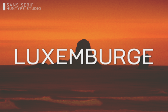 Luxemburge: A Modern Font for Web Design