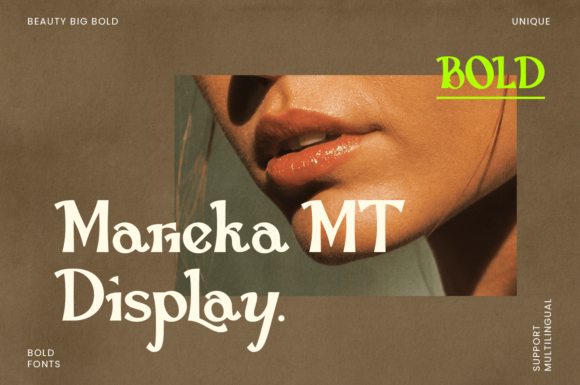 Marieka Mt: A Serif Font for Real-World Design