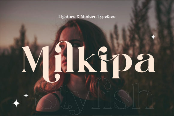 Milkipack Stylish Font for Web Design