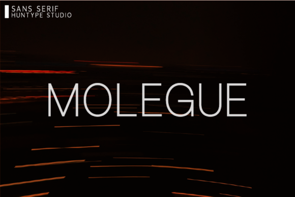 Molegue: A Bold Sans Serif for Real Projects