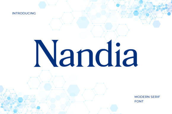 Nandia: A Modern Serif Font