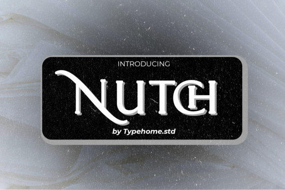Nutch: A Stylish Serif Font for Branding