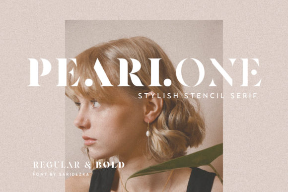 Pearlone: A Stylish Serif for Creative Projects