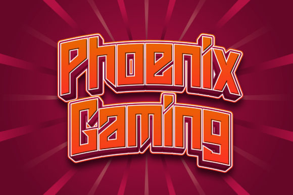 Phoenix Gaming: A Futuristic Sans Serif for Bold Brand Moments