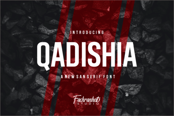 Qadishia: A Bold Font for Business