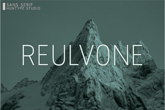 Reulvone: A Modern Font for Creative Makers