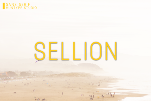 Sellion: A Font for Clear Campaigns