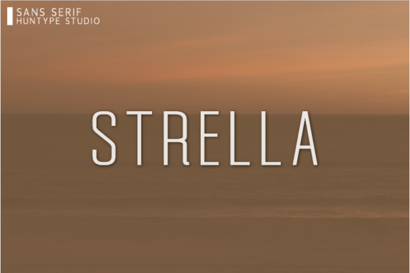 Strella: A Modern Font for Creative Makers