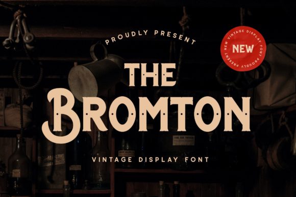 The Bromton Font: Elegant Serif for Editorial Design