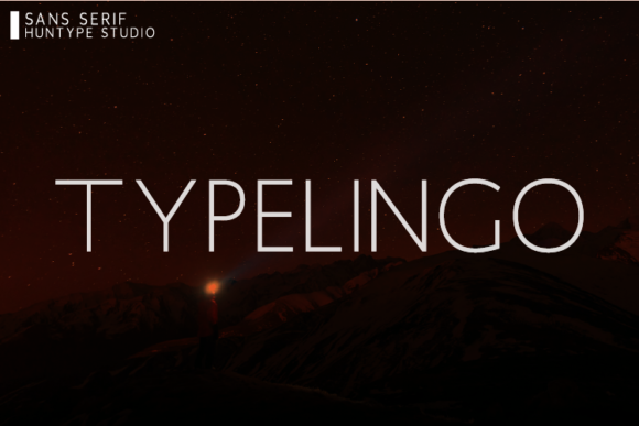 Typelingo: A Modern Font for Creative Projects