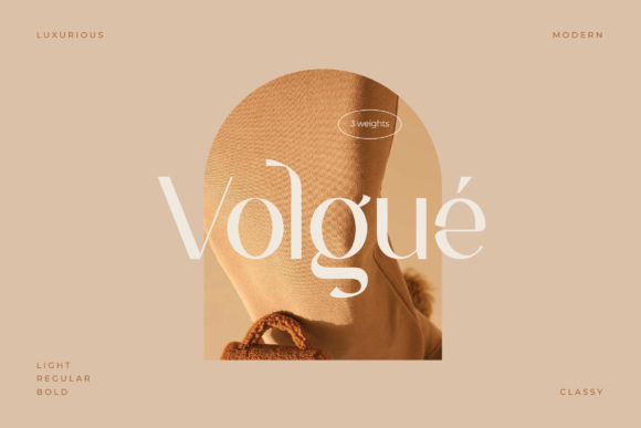 Volgue: A Modern Sans Serif Font