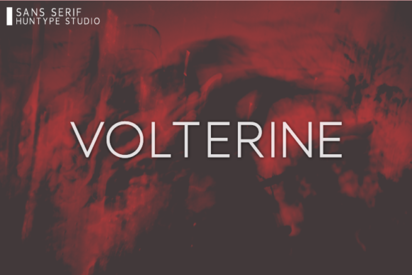Volterine: A Modern Font for Editorial Design