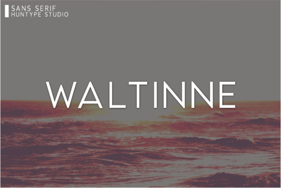 Waltinne: A Modern Font for Web Design
