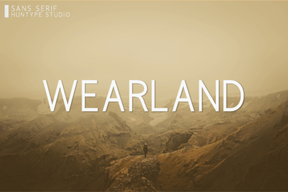 Wearland: A Modern Font for Polished Branding